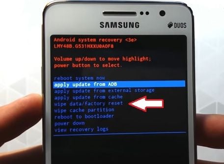 Uporabi posodobitev z ADB možnosti v Samsung Galaxy