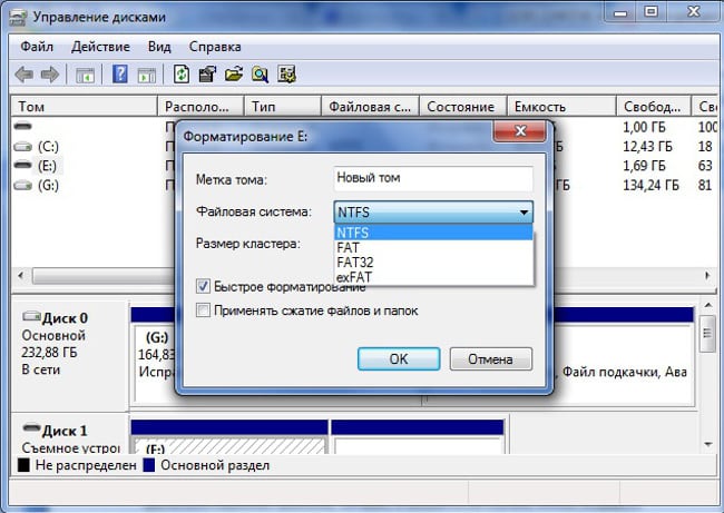 Formatiranje pogonov v sistemu Windows