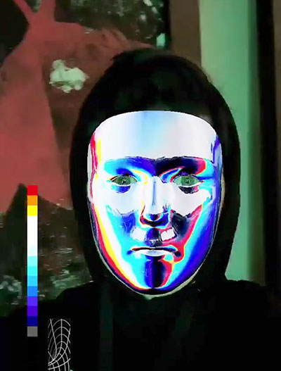 Instagram story mask - jekleni obraz
