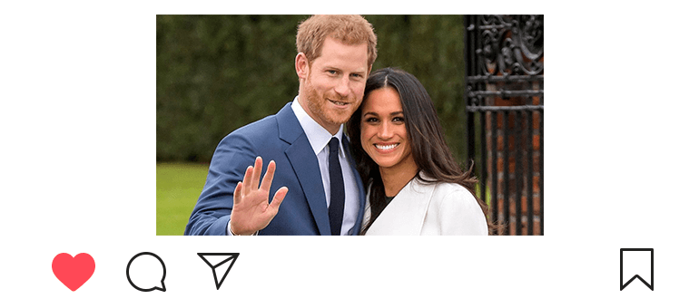 Princ Harry in Meghan Markle Instagram