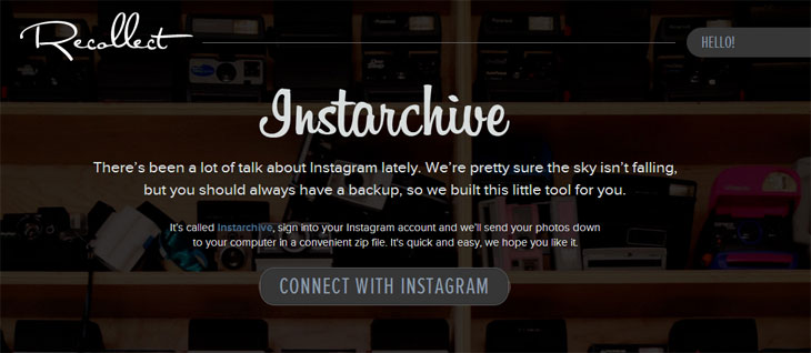 Kako shraniti fotografije iz Instagrama v računalnik