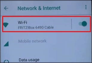 Huawei-jeva nastavitev Wi-Fi