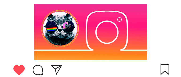 Kako narediti avatar za Instagram v krogu
