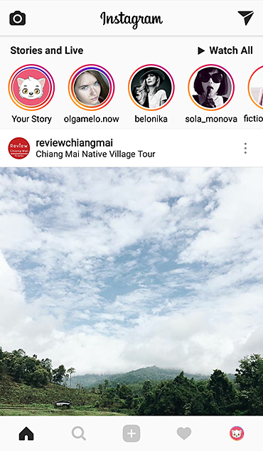 kako narisati okrogel okvir za fotografije na Instagramu na spletu