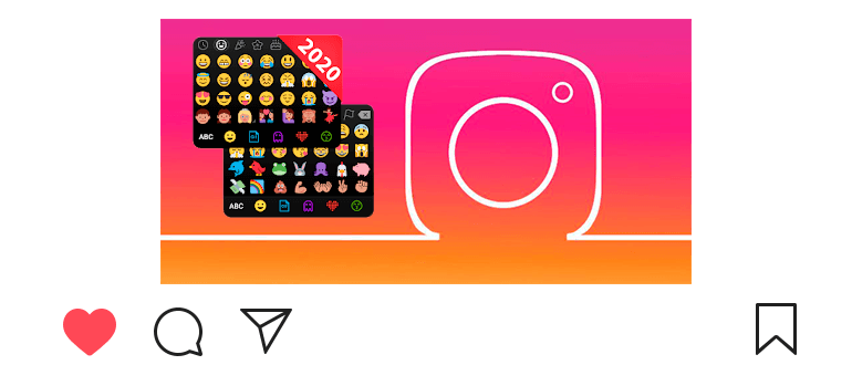 Kako postaviti emotikone na Instagram