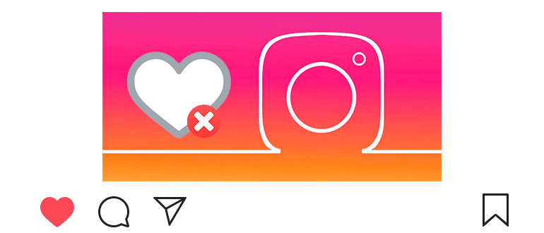 Kako odstraniti všečke na Instagramu