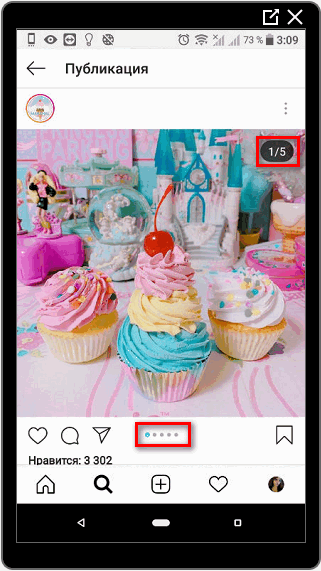 Primer vrtiljaka na Instagramu