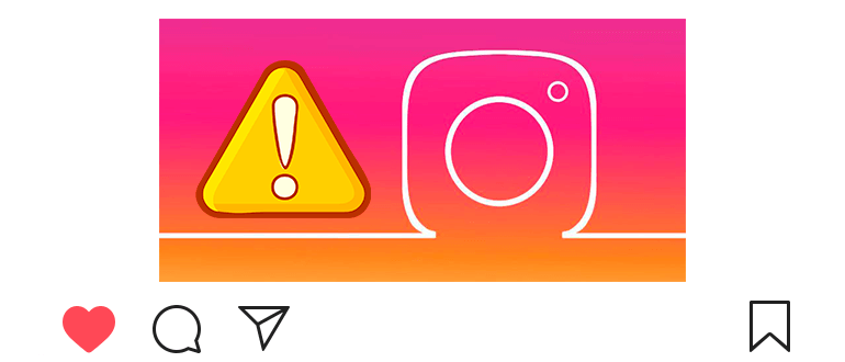 Dejanje blokirano s strani Instagrama