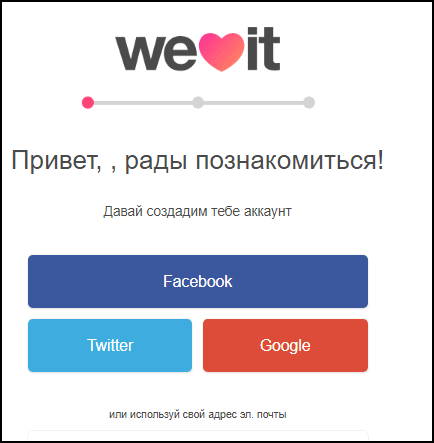 Registrirajte se pri WeHeartIt