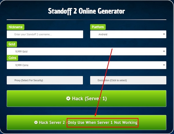 Hack Server 2, če strežnik 1 ne želi delovati