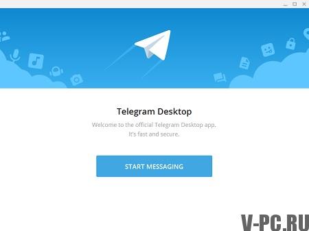 telegramska različica za računalnik