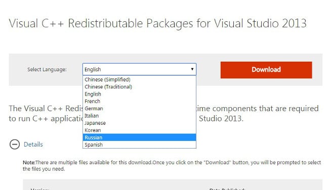 Prenesite Visual Studio C ++